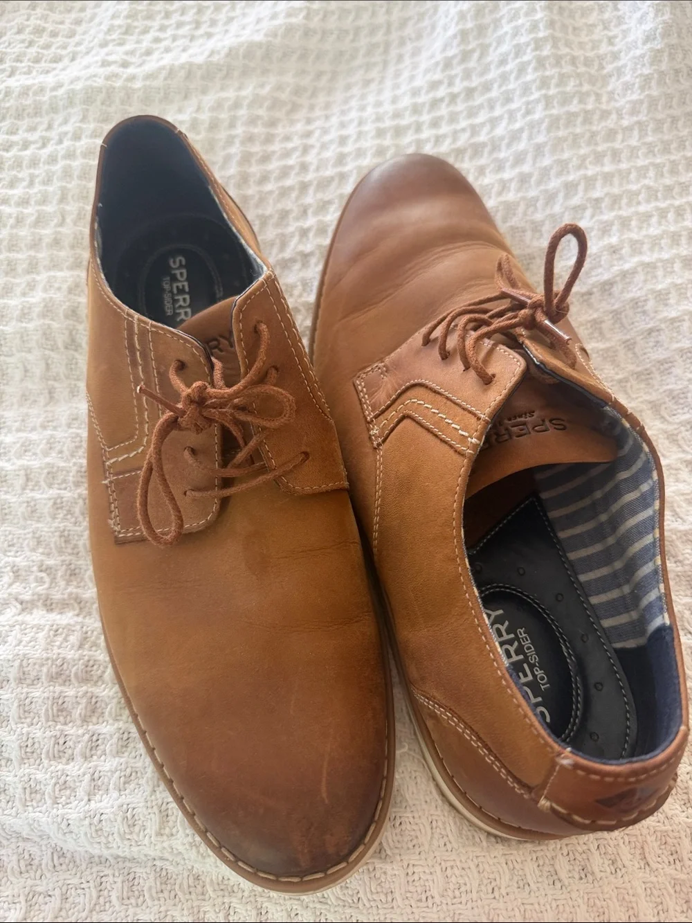 Sperry Men's Tan/Brown Leather Chukka Boots